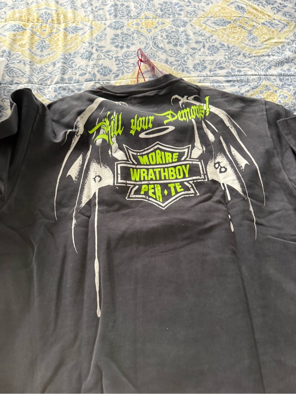 Wrathboy Men’s Black Tee